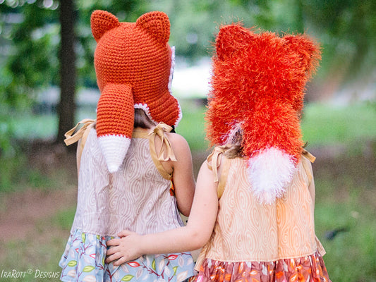 Detachable Fox Tail Free Crochet Pattern by IraRott