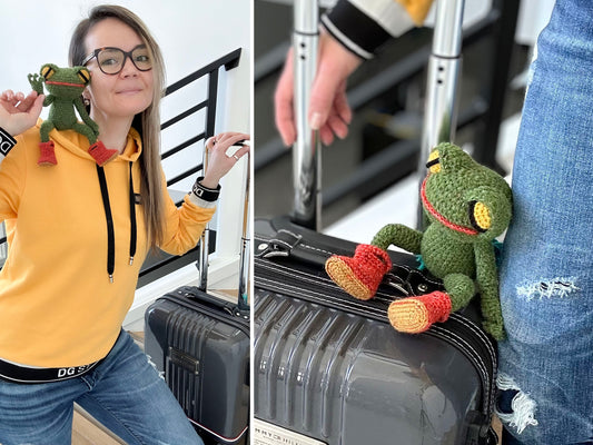 Meet Jabka The Traveling Frog