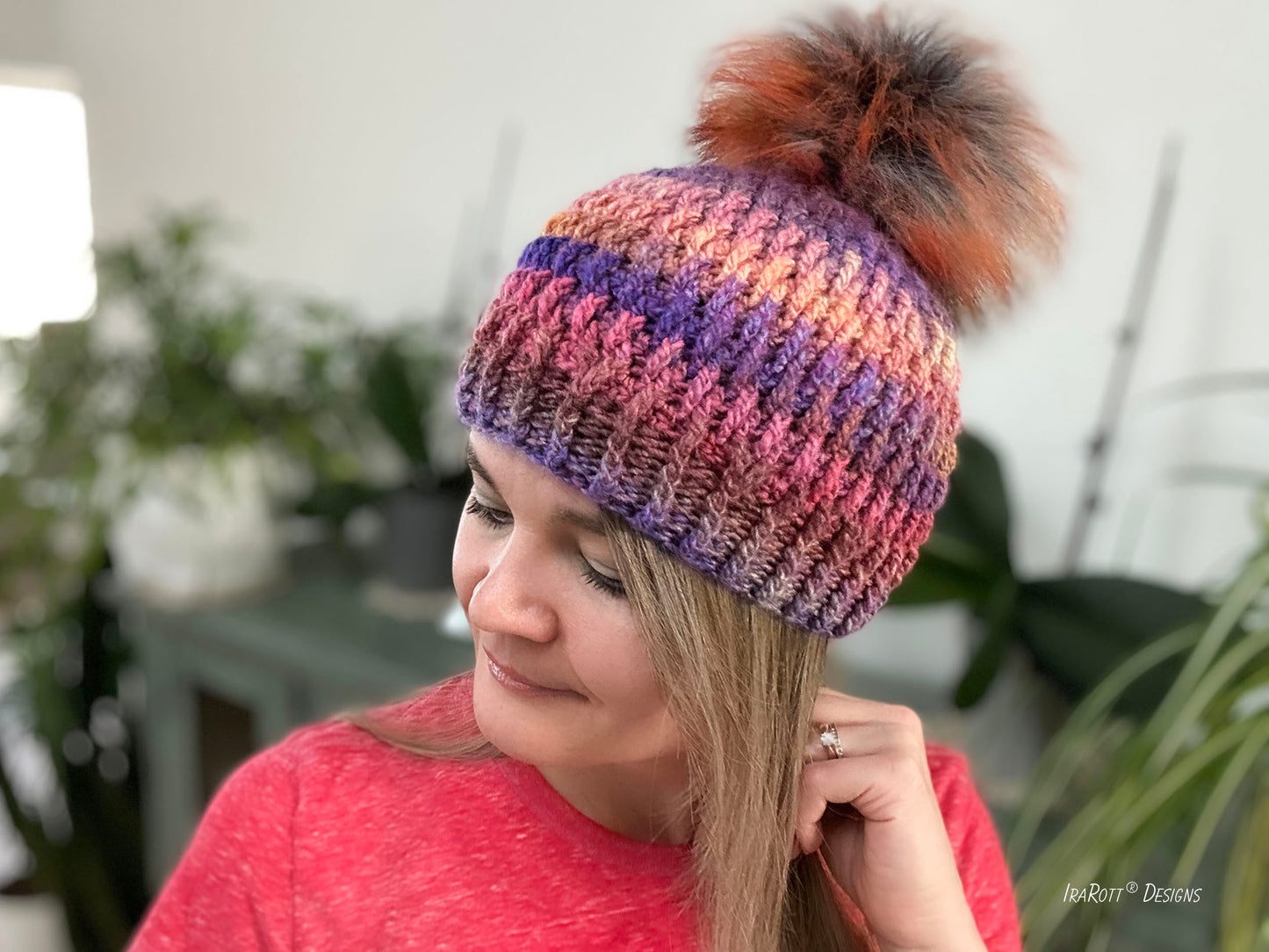 Alpine Beauty Textured Beanie Crochet Pattern