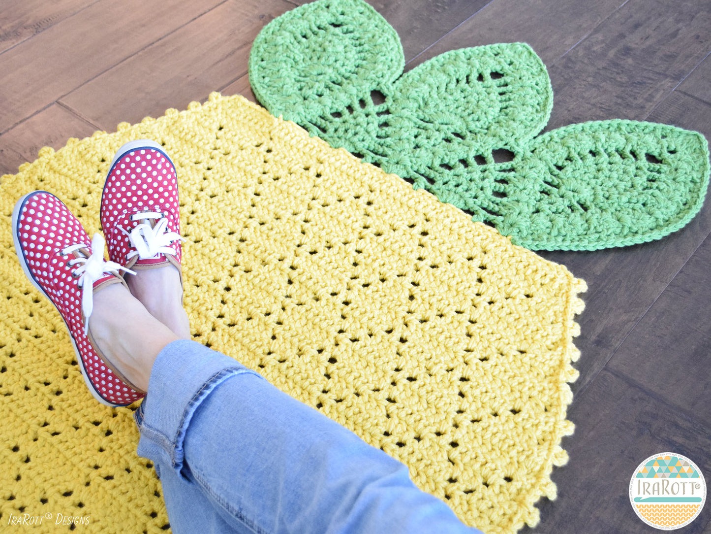 Ananas Comosus Pineapple Rug Crochet Pattern