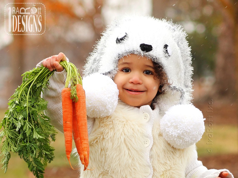Anna May the Anime Bunny Hat Crochet Pattern