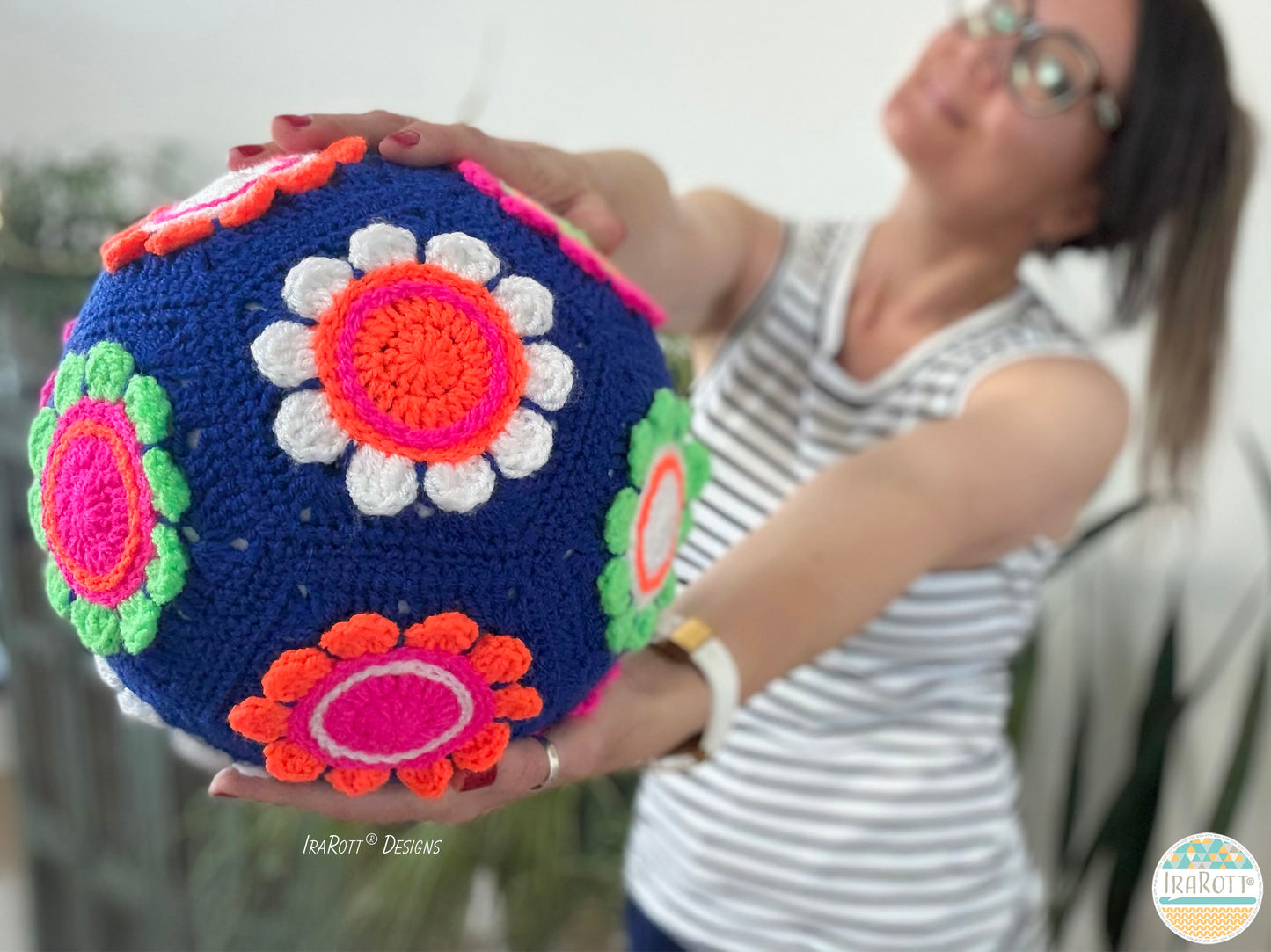 Awesome Blossom Play Ball Crochet Pattern