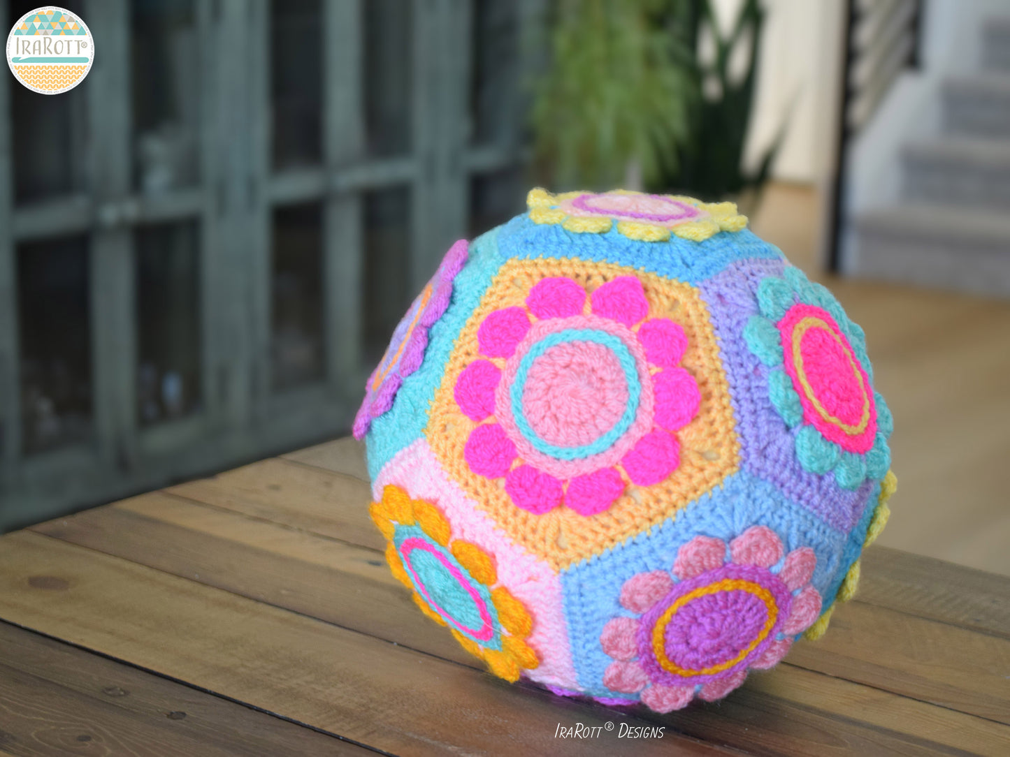 Awesome Blossom Play Ball Crochet Pattern