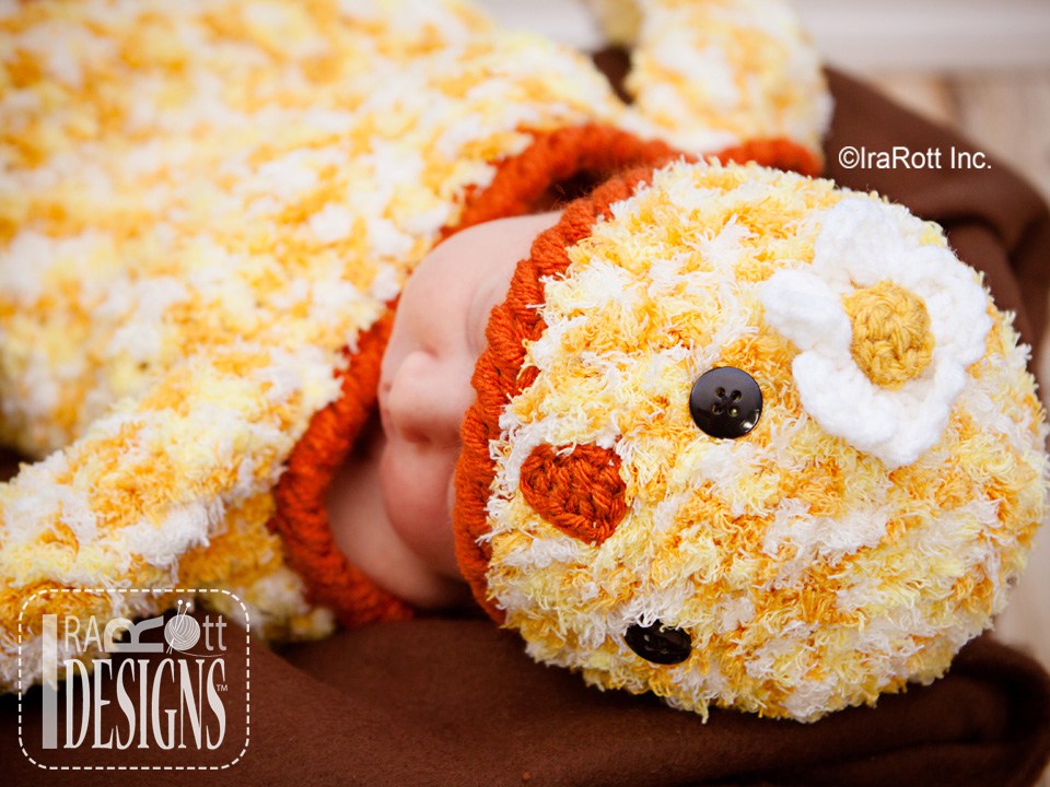 Bok Bok Easter Chicken Baby Set Crochet Pattern