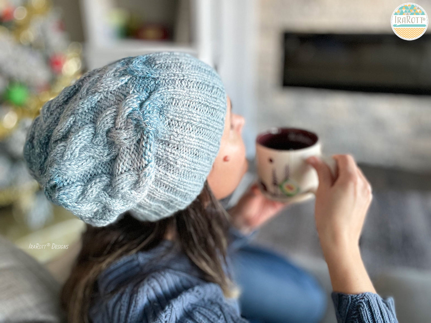 Alberta Cable Hat Knitting Pattern