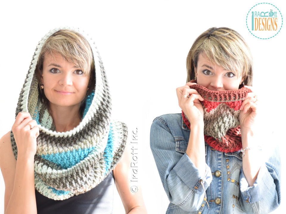 Cake Craze Cowl Crochet Pattern