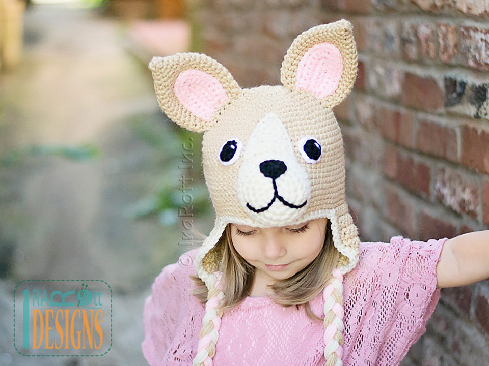 Chihuahua Puppy Dog Hat Crochet Pattern