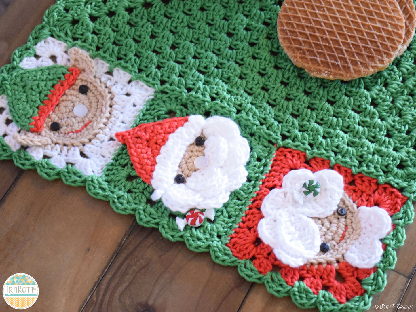 Christmas Granny Square Projects Crochet Pattern