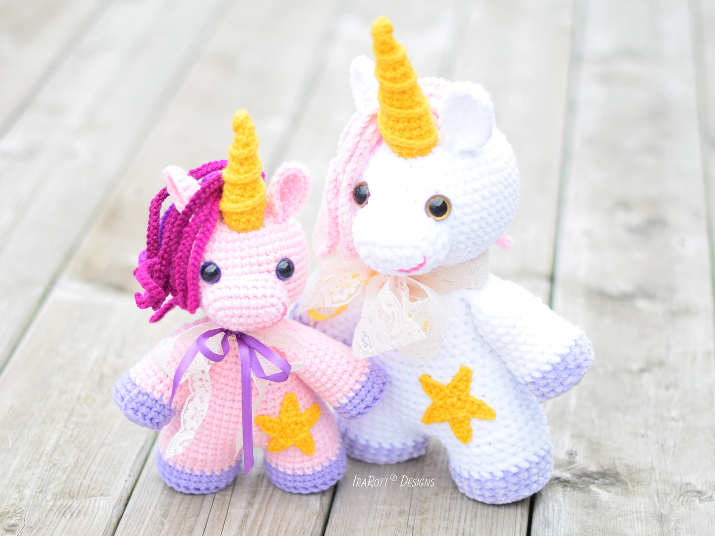 Sophia The Chubby Little Unicorn Amigurumi Crochet Pattern