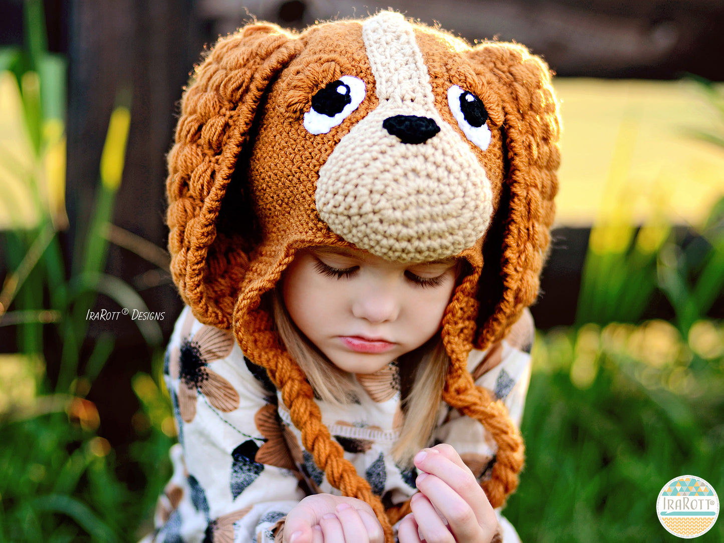 CoCo the Spaniel Puppy Dog Hat Crochet Pattern