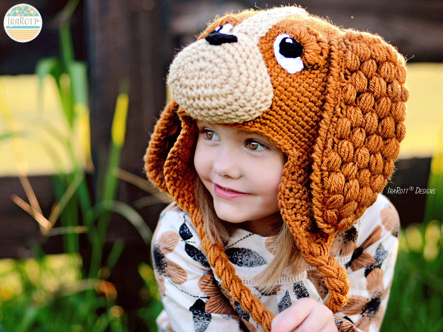 CoCo the Spaniel Puppy Dog Hat Crochet Pattern