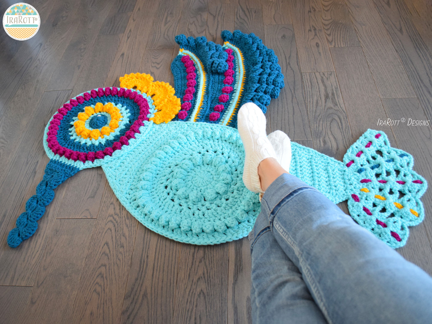 Colibri The Hummingbird Rug Crochet Pattern