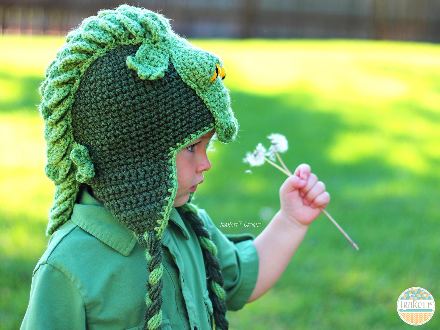 Snappy Simon The Crocodile Hat Crochet Pattern