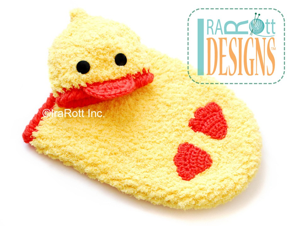Quacky Easter Ducky Baby Set Crochet Pattern