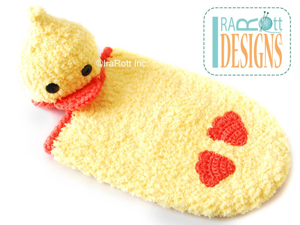 Quacky Easter Ducky Baby Set Crochet Pattern