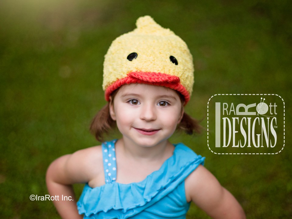 Quacky Easter Ducky Hat Crochet Pattern