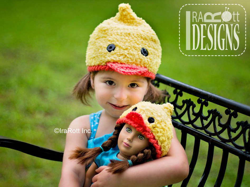 Quacky Easter Ducky Hat Crochet Pattern