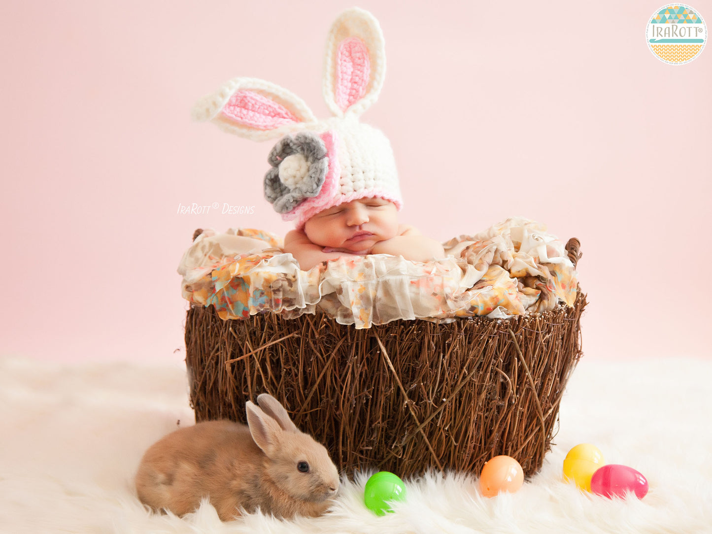 Sunny The Easter Bunny Baby Set Crochet Pattern