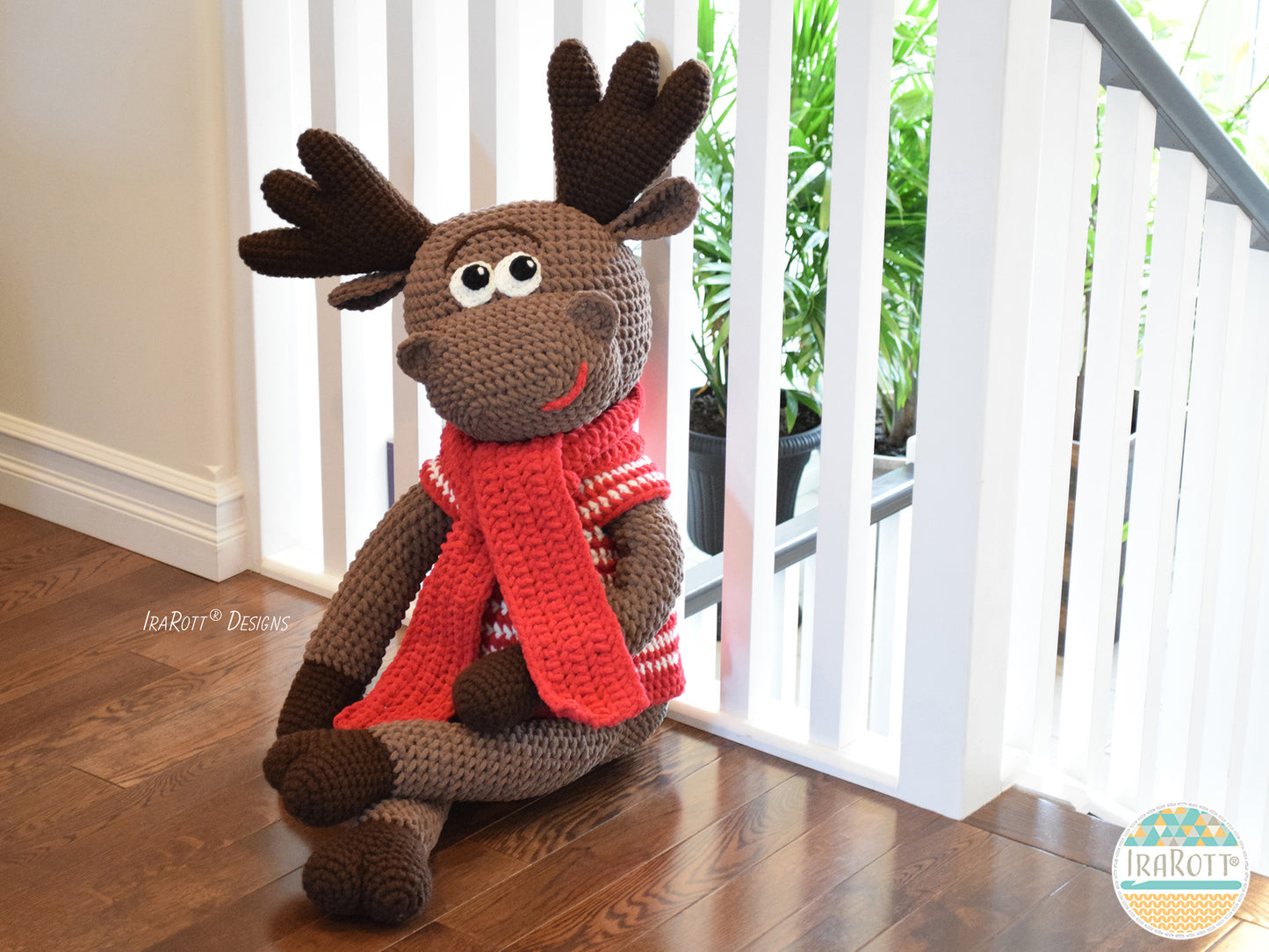 Eh Moose Big Amigurumi Crochet Pattern
