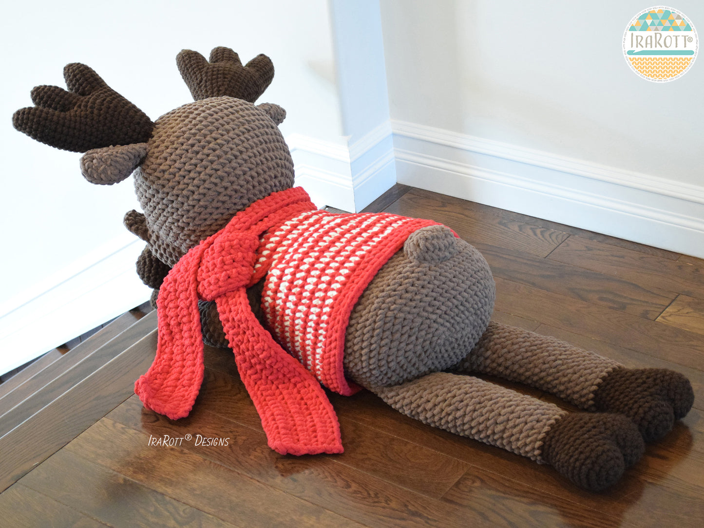 Eh Moose Big Amigurumi Crochet Pattern