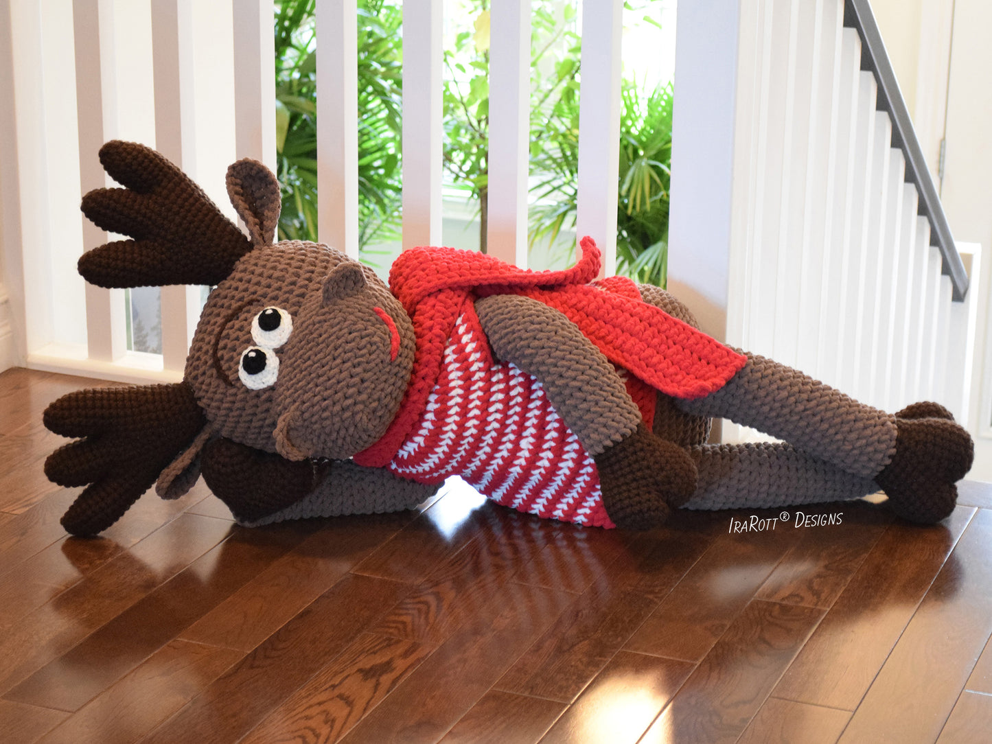 Eh Moose Big Amigurumi Crochet Pattern