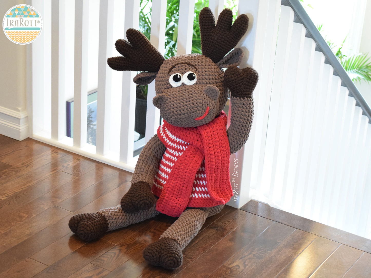 Eh Moose Big Amigurumi Crochet Pattern