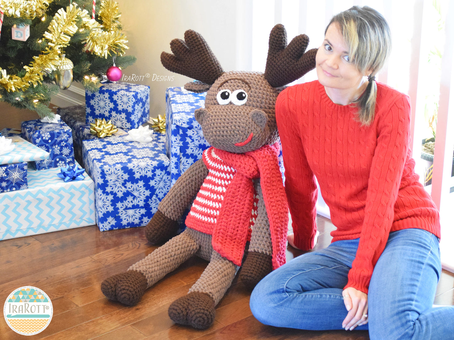 Eh Moose Big Amigurumi Crochet Pattern