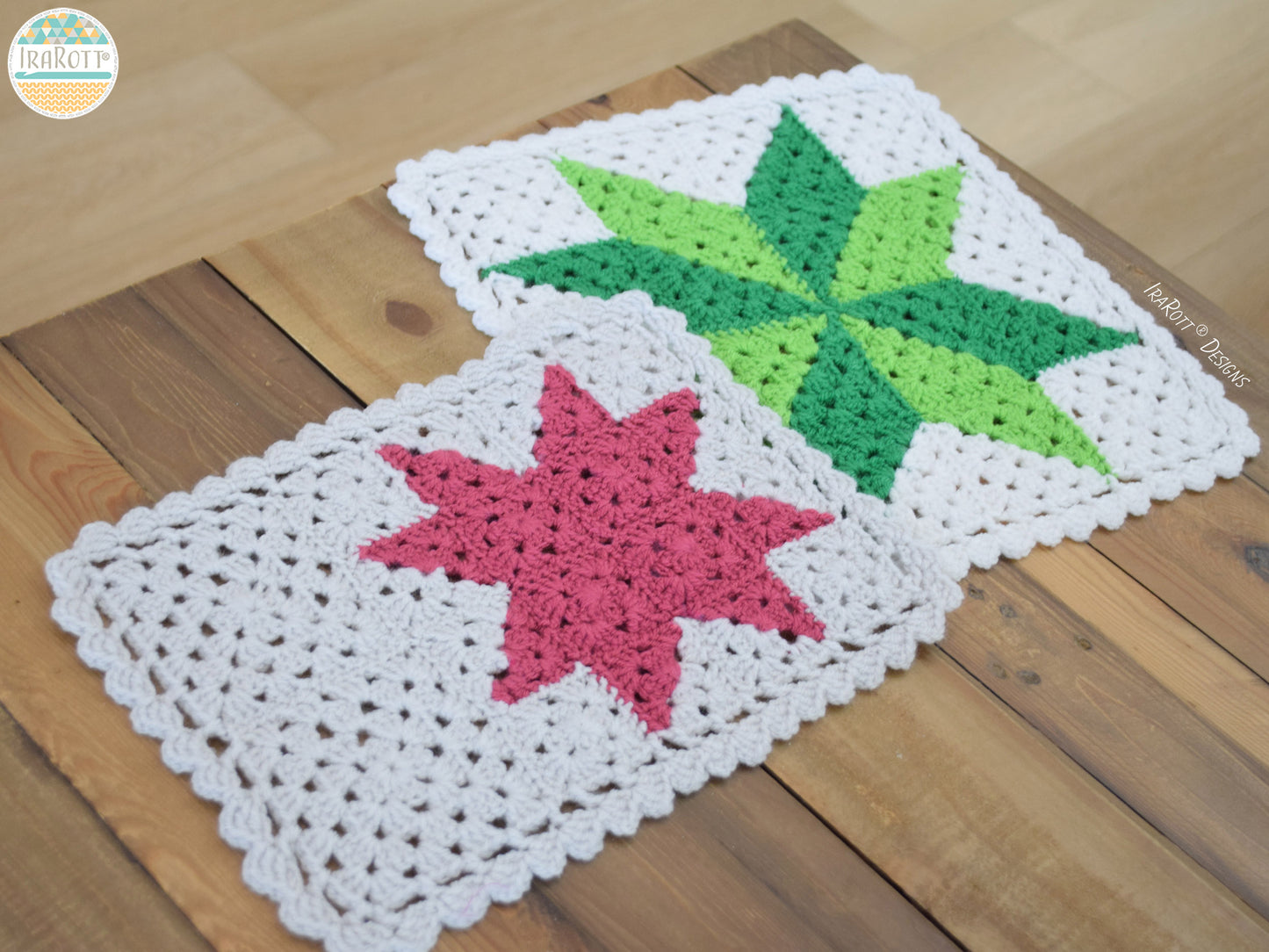 Fibonacci Star Blanket Crochet Pattern