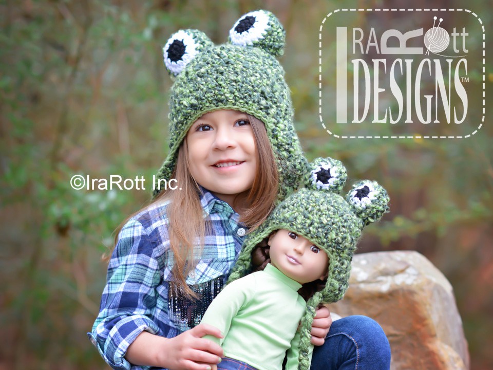 Pistachio the Frog Hat Crochet Pattern