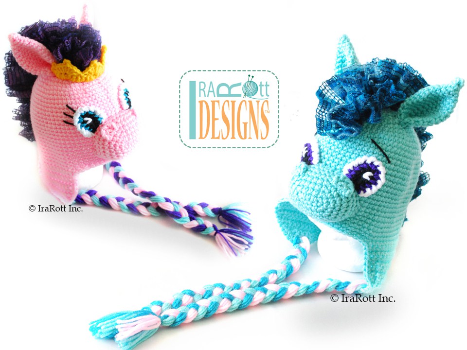 Circus Pony Hat Crochet Pattern