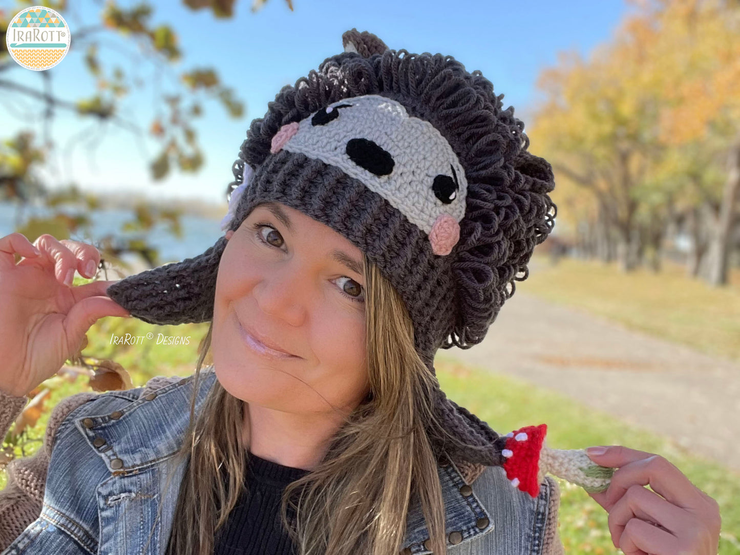 Huggles The Hedgehog Hat Crochet Pattern