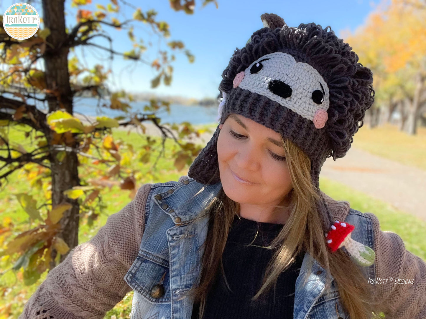 Huggles The Hedgehog Hat Crochet Pattern