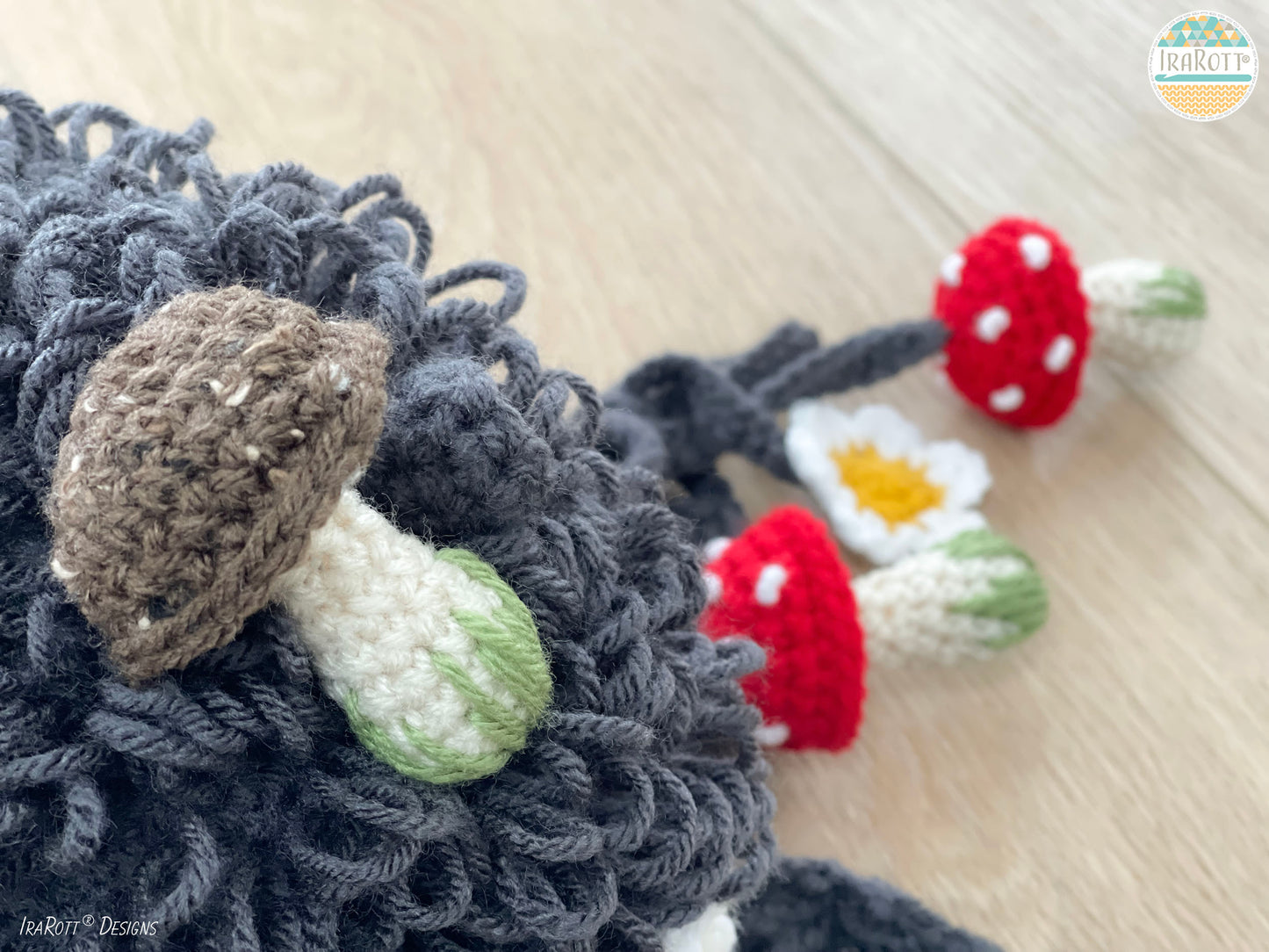 Huggles The Hedgehog Hat Crochet Pattern