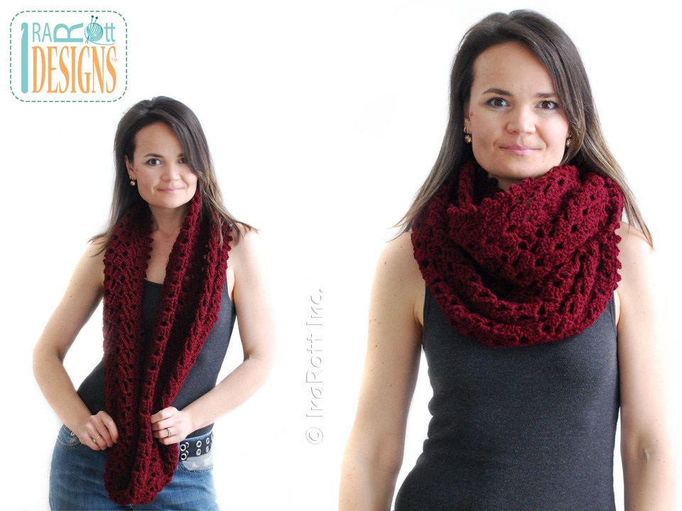 Infinity Scarf Iryna Crochet Pattern