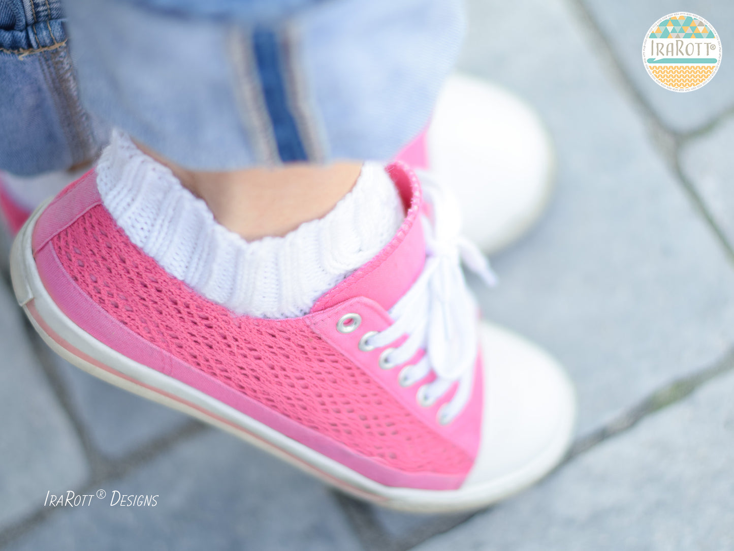 Ira’s Cable Knit DK Ankle Socks Knitting Pattern