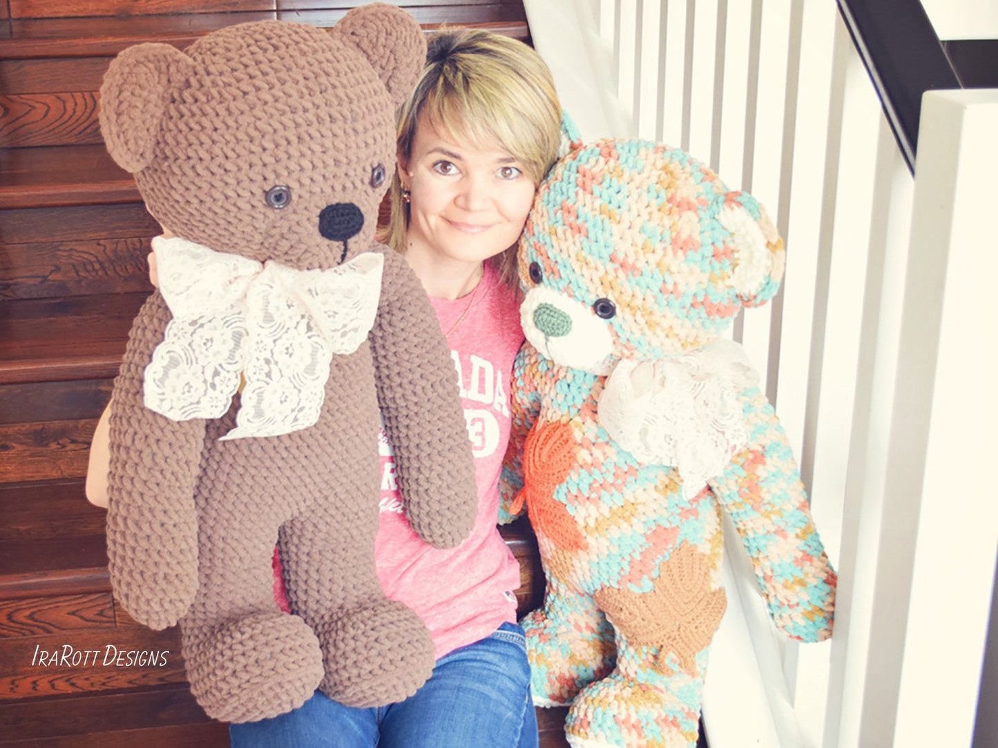 John the Canadian Bear Big Amigurumi Crochet Pattern