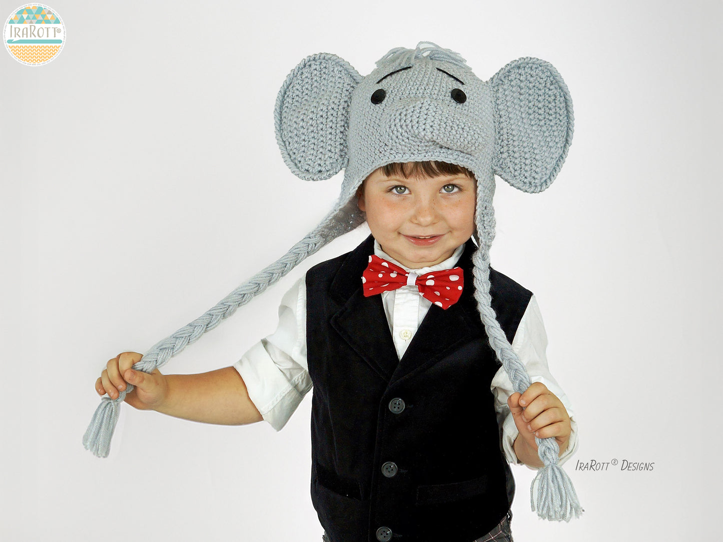Josefina and Jeffery Elephant Hat Crochet Pattern
