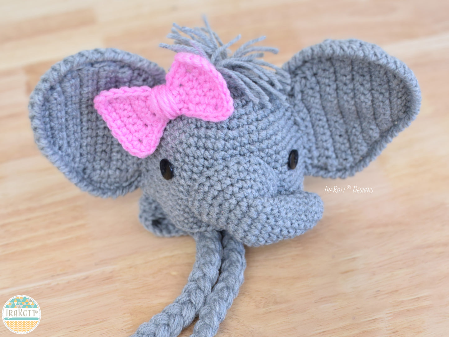 Josefina and Jeffery Elephant Hat Crochet Pattern
