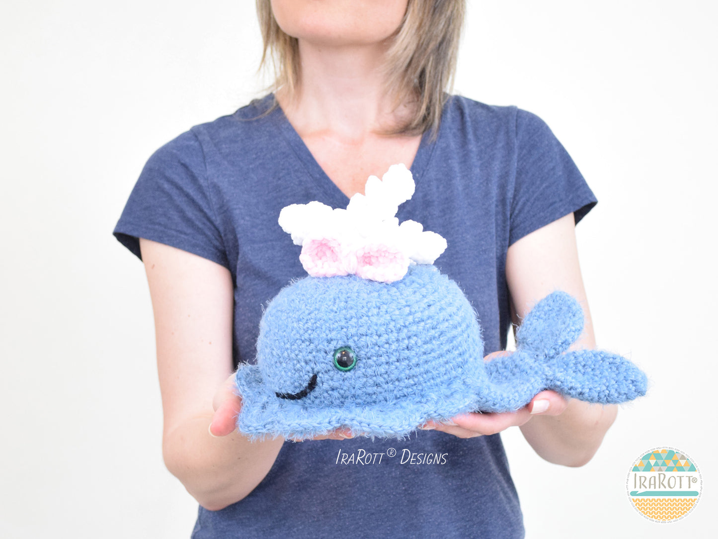 Joyce and Justin The Chubby Little Whales Amigurumi Crochet Pattern