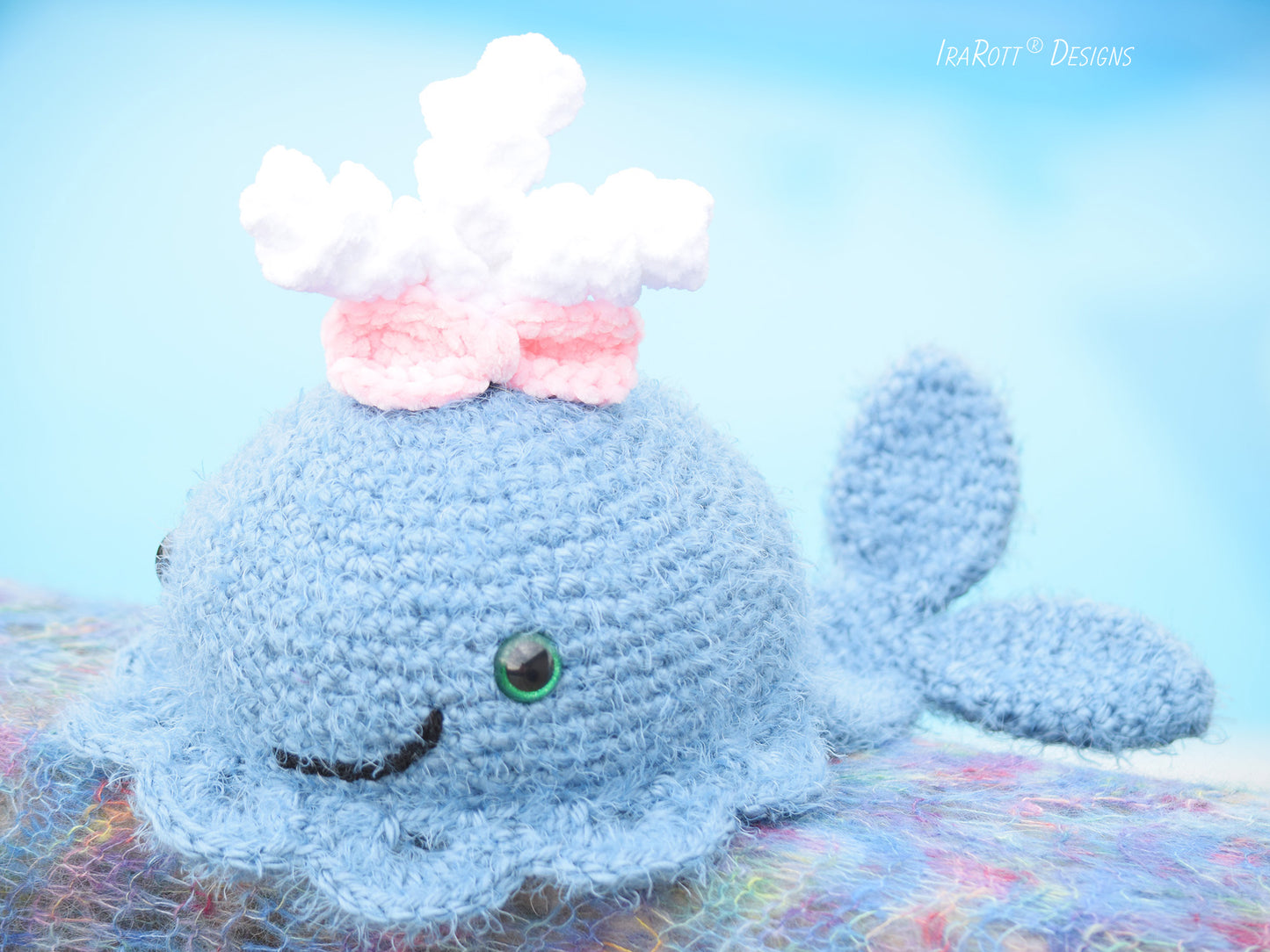 Joyce and Justin The Chubby Little Whales Amigurumi Crochet Pattern