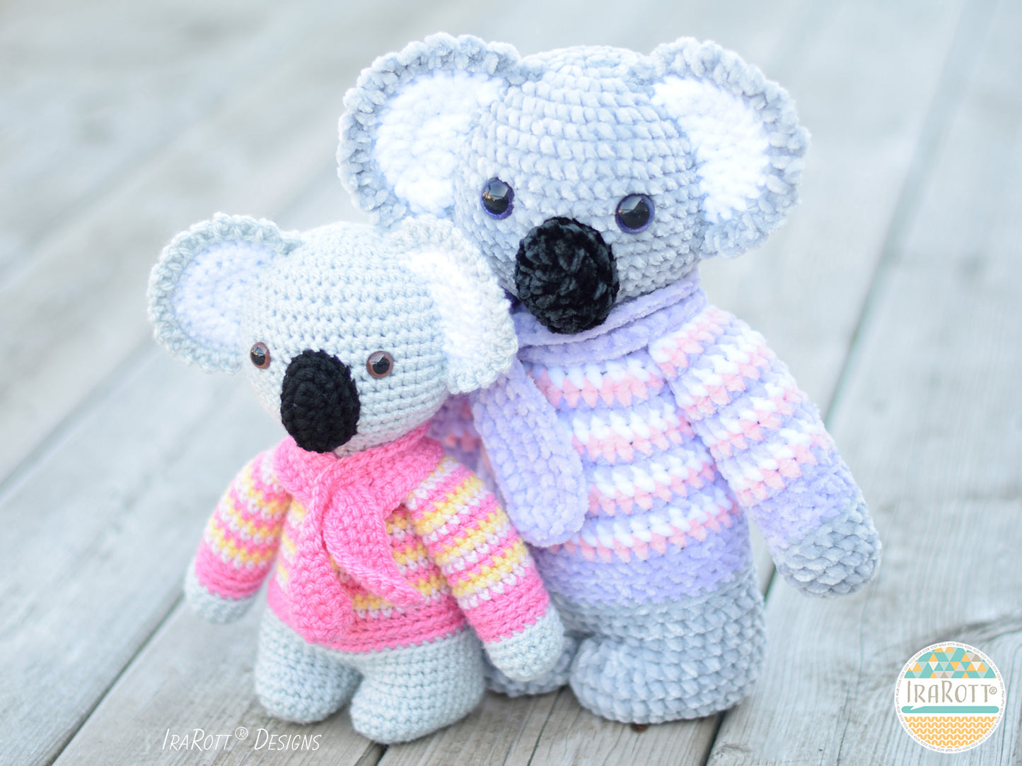 Ken The Chubby Little Koala Amigurumi Crochet Pattern