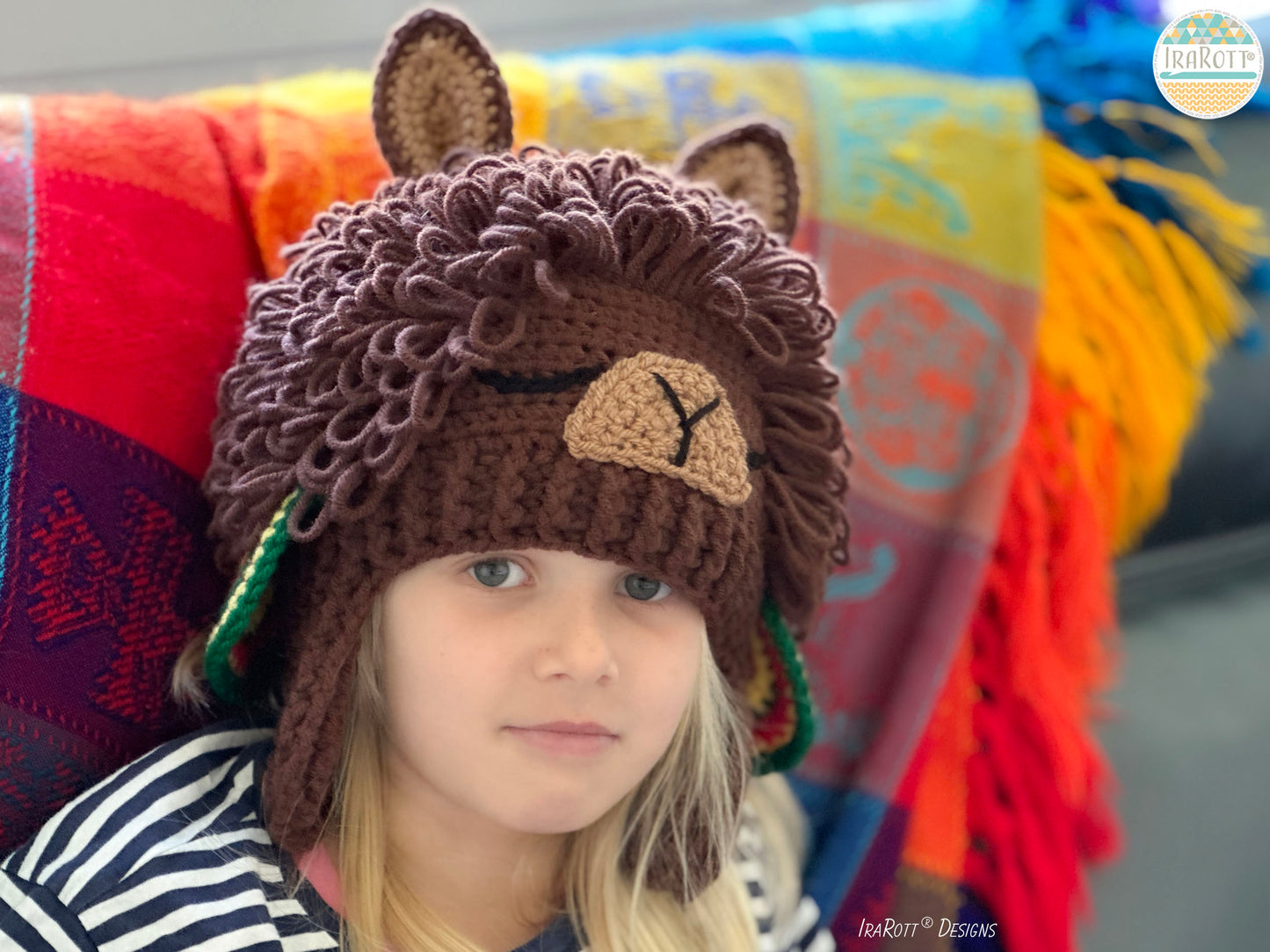 Llamazing Llama Hat Crochet Pattern