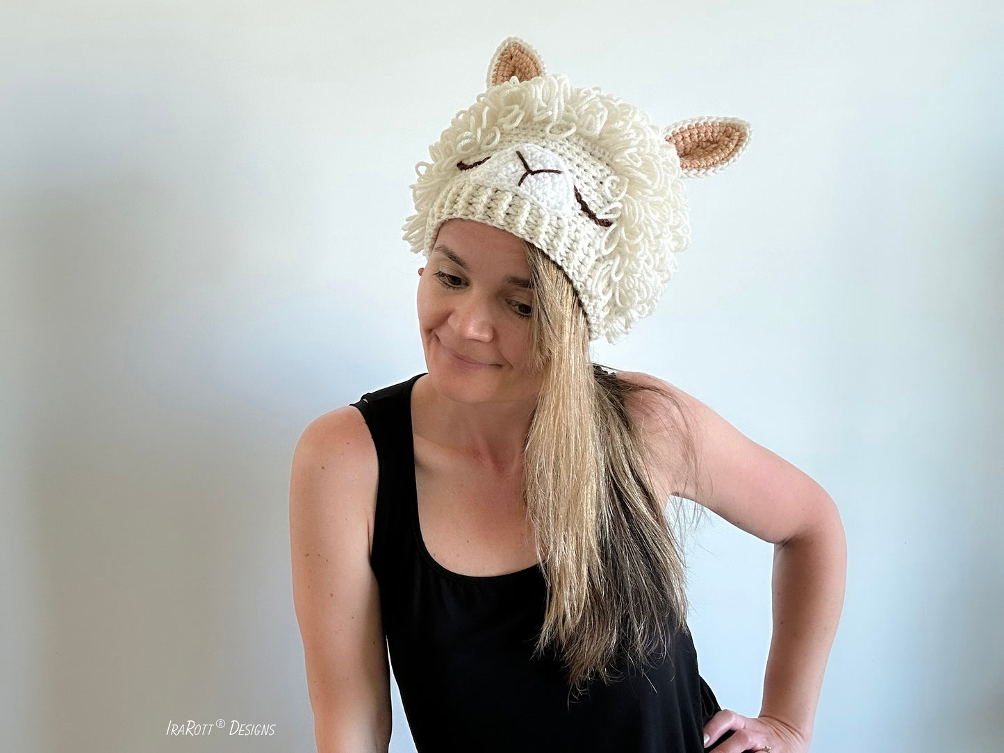 Llamazing Llama Hat Crochet Pattern