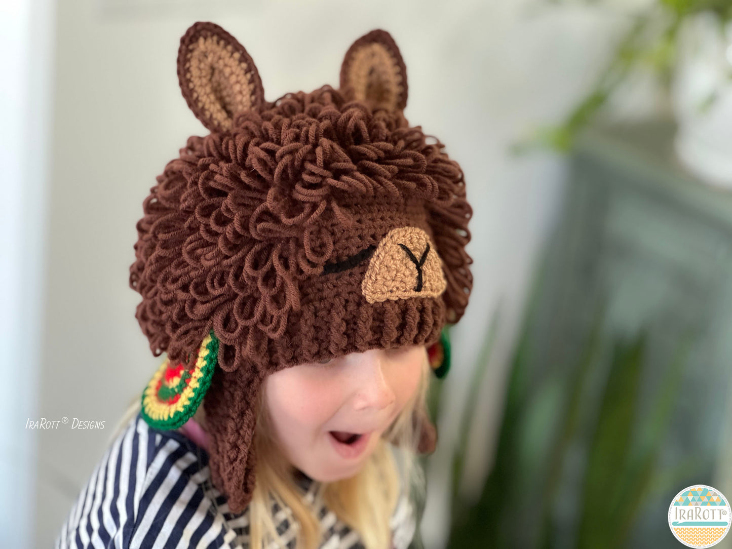 Llamazing Llama Hat Crochet Pattern