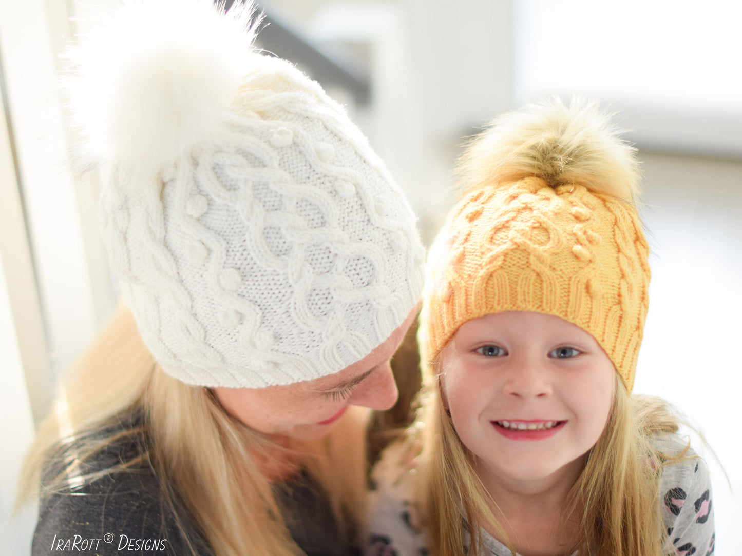 Modern Heirloom Cable Hat Knitting Pattern