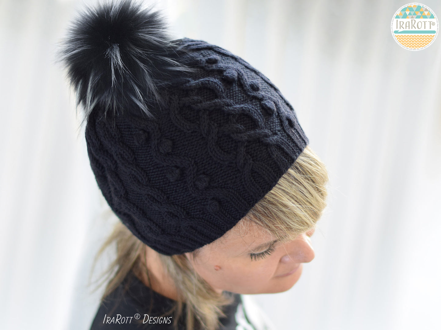 Modern Heirloom Cable Hat Knitting Pattern
