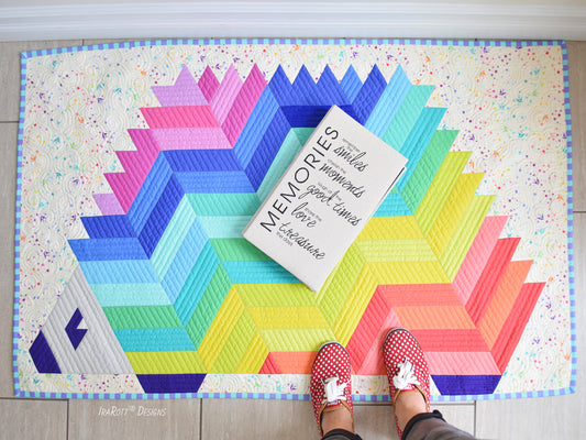 Needles The Hedgehog Jelly Roll Rug Quilting Pattern