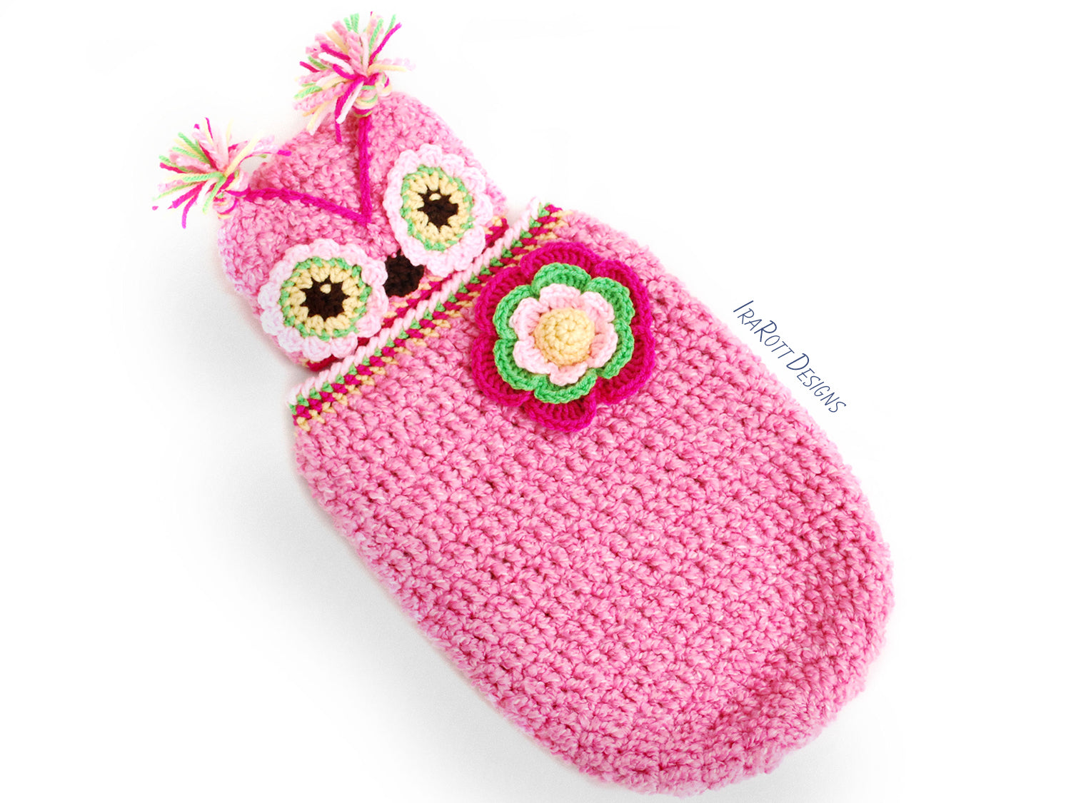 crochet owl iphone cover