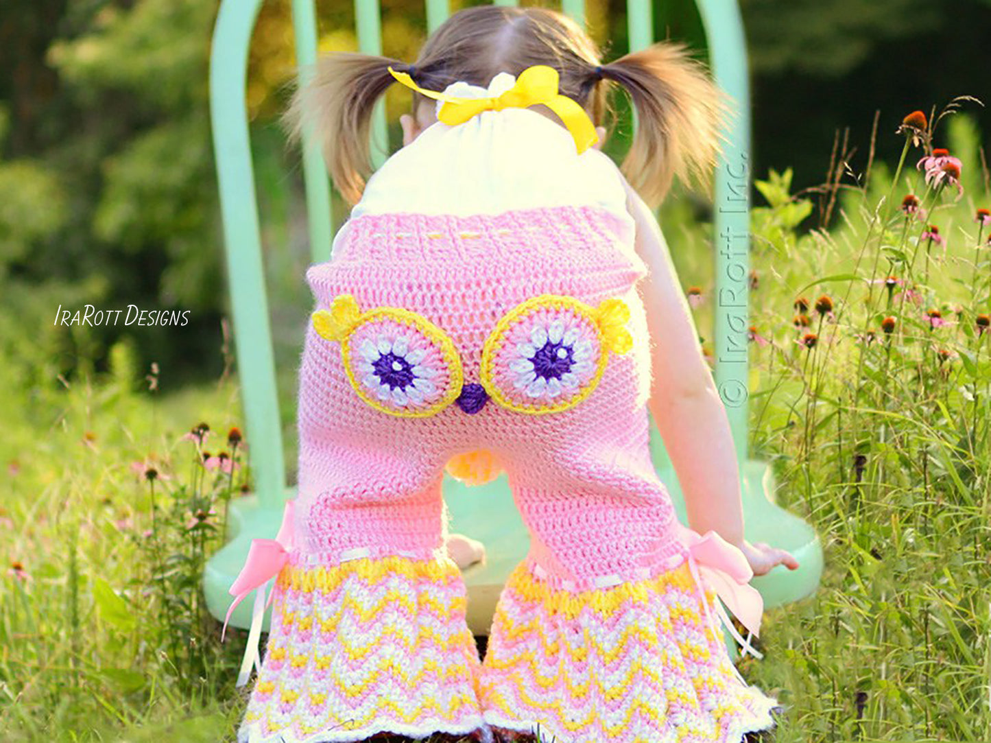 Fiesta Owl Pants and Ruffled Bloomers Crochet Pattern