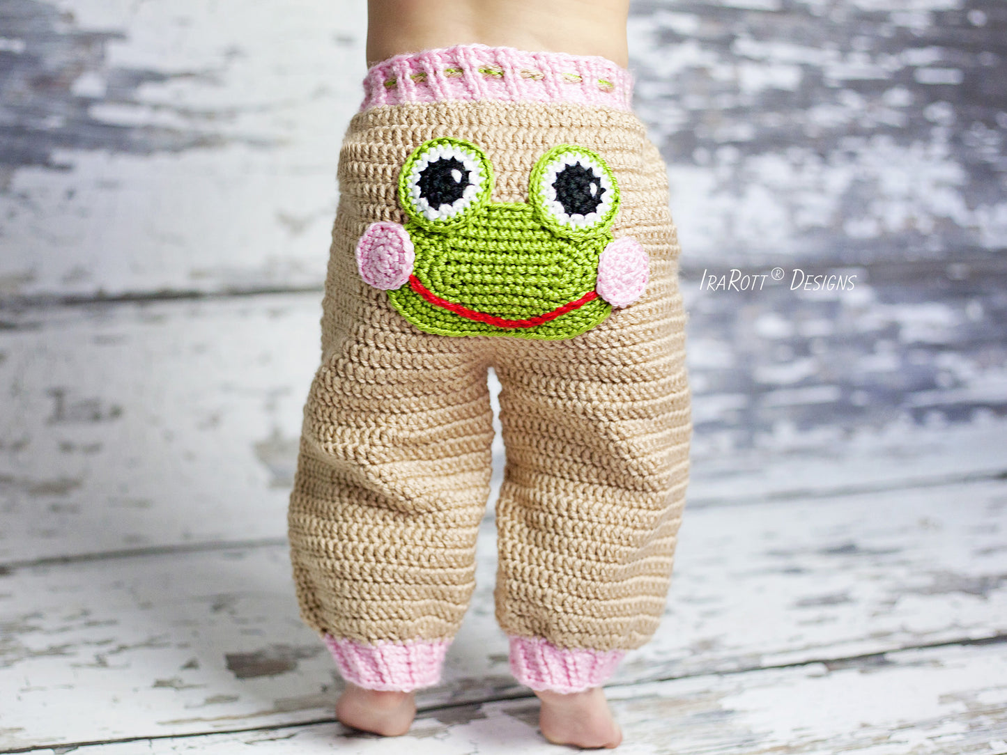 Pistachio The Frog Pants Crochet Pattern